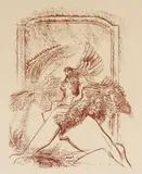 Max Ernst, Sphinx, circa 1959, Lithograph on paper