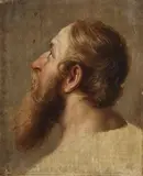 Russian School, Head of a Peasant