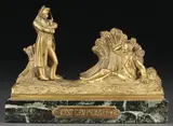 C'est L'Empereur by Hugh de Twenebrokes Glazebrook, circa 1892, Gilt bronze, offered May 2012