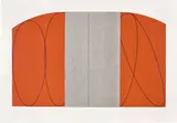 Robert Mangold, Untitled [Lincoln Center/List Print at the Barbican Centre], 1997, Screenprint in colours, on Somerset paper, with full margins