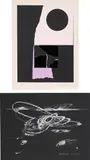 The New York Collection for Stockholm: two plates (B. 108) by Louise Nevelson & and Lee Bontecou, 1973, One screenprint in colours with varnish additions, and one lithograph, on wove paper, with full margins and the full she, sold Sep 2023