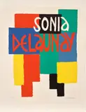 Sonia Delaunay, Musée National d’Art Moderne Paris by Sonia Delaunay, 1967, Lithograph in colours, on Arches paper, with full margins, sold Sep 2023