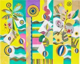 Beatriz Milhazes, Pink Sunshine, 2021, Lithograph in colours, on Fabriano paper, the full sheet