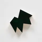 Triffit by Imi Knoebel, 1993, Wooden multiple painted with green acrylic, sold Sep 2023
