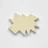 Canapé enfant (Children's Sofa) by Imi Knoebel, 1996, Aluminium multiple painted with glow-in-the-dark acrylic, sold Sep 2023