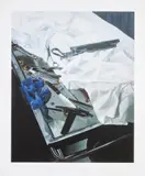 Dissection Table with Tools by Damien Hirst, 2005, Inkjet print in colours, on heavy wove paper, with full margins, sold Sep 2023