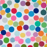 Plaza, from Colour Space (H5-6) by Damien Hirst, 2018, Giclée print in colours, flush-mounted to aluminium with metal strainer on the reverse (as issued), sold Sep 2023