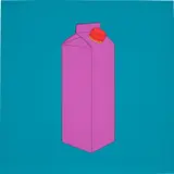 Michael Craig-Martin, Juice Carton, from Objects Of Our Time, 2014, Screenprint in colours, on Somerset Satin paper, the full sheet