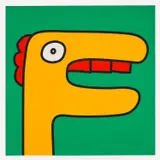 Thierry Noir, Rivington Street Crocodile, 2013, Screenprint in colours, on Somerset Textured paper, with full margins
