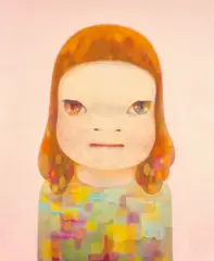 Miss Spring by Yoshitomo Nara, 2012/2021, Digital pigment print in colours, on Takeo Deep PV Hakou paper, the full sheet, loose (as issued) contained in the origi, sold Sep 2023