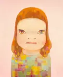 Miss Spring by Yoshitomo Nara, 2012/2021, Digital pigment print in colours, on Takeo Deep PV Hakou paper, the full sheet, loose (as issued) contained in the origi, sold Sep 2023