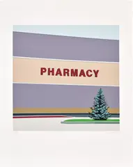 Jake Longstreth, Sonoma, 2018, Screenprint in colours, on BFK Rives paper, with full margins