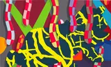 Kaws, FAR FAR DOWN, 2018, Screenprint in colours, on wove paper, the full sheet