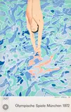 David Hockney, Olympische Spiele München (Olympic Games Munich) (B. 34), 1972, Offset lithographic poster in colours, on wove paper, the full sheet