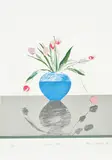 David Hockney, Pretty Tulips (S.A.C. 115), 1969, Lithograph in colours, on Crisbrook handmade paper, the full sheet