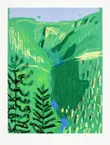 Untitled No. 21, from The Yosemite Suite by David Hockney, 2010, iPad drawing in colours, printed on wove paper, with full margins, sold Sep 2023