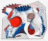 David Hockney, Untitled for Joel Wachs (G. 1584), 1993, Lithograph and screenprint in colours, on Arches 88 paper, with full margins