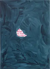 A Gap in the Clouds by David Shrigley, 2020, Screenprint in colours with varnish overlay, on Somerset Satin paper, the full sheet, offered Jun 2023