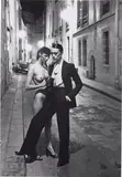 Rue Aubriot, Paris by Helmut Newton, 1975, Gelatin silver print on ferrotyped paper, sold May 2023