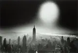 William Klein, Atom Bomb Sky, New York, 1955, Gelatin silver print, printed later, mounted
