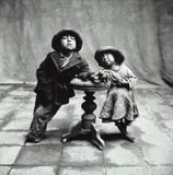 Cuzco Children, Peru by Irving Penn, 1948, Gelatin silver print, printed 1949, mounted, sold May 2023