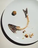 Irving Penn, Fish Bones on a Plate, New York