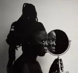 Zazi I, ISGM, Boston by Zanele Muholi, 2019, Gelatin silver print, sold May 2023