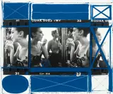 William Klein, Maquillage Backstage, Paris, 1992, Unique gelatin silver print with enamel paint, mounted