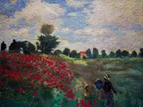 Vik Muniz, The Poppy Field at Argenteuil, after Claude Monet from Pictures of Pigment, 2005, Chromogenic print, mounted
