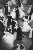 Queen Charlotte's Ball, London by Henri Cartier-Bresson, 1959, Gelatin silver print, printed later, sold May 2023