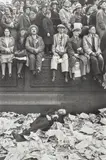 Trafalgar Square on the Day of the Coronation of King George VI, London by Henri Cartier-Bresson, 1937, Gelatin silver print, printed later, sold May 2023
