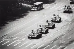 Stuart Franklin, Tiananmen Square, Beijing, June 1989, Gelatin silver print, printed later
