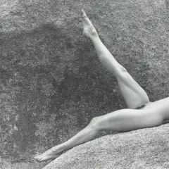 Lisa Lyon by Robert Mapplethorpe, 1980, Gelatin silver print, mounted, sold May 2023