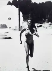 Mert & Marcus, Missy Running, 2005, Archival pigment print, mounted