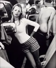Mario Testino, Kate Moss, Los Angeles, Harper’s Bazaar, 1996, Chromogenic print, printed later, mounted