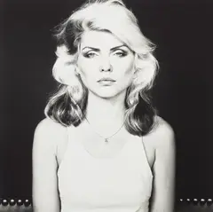 Deborah Harry by Robert Mapplethorpe, 1978, Gelatin silver print, mounted, sold May 2023