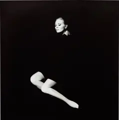 Jerry Schatzberg, Faye Dunaway, 1968, Gelatin silver print, printed later, mounted