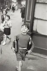Henri Cartier-Bresson, Rue Mouffetard, Paris, 1954, Gelatin silver print, printed later