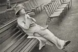Hyde Park in the Grey Drizzle, London by Henri Cartier-Bresson, circa 1937, Gelatin silver print, printed later, sold Jul 2023