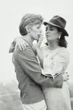 David Bowie and Liz Taylor by Terry O'Neill, 1975, Gelatin silver print, printed later, sold Jul 2023