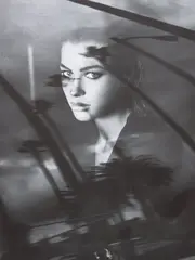 Carré Otis, Through Car Window, Los Angeles by Albert Watson, 1990, Archival pigment print, printed later, mounted, sold Jul 2023