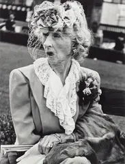 San Francisco, Woman with veil by Lisette Model, 1949, Gelatin silver print, printed later, sold Jul 2023