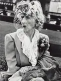 Lisette Model, San Francisco, Woman with veil, 1949, Gelatin silver print, printed later