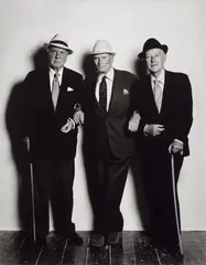 Terence Donovan, The Three Knights, 1980, Gelatin silver print