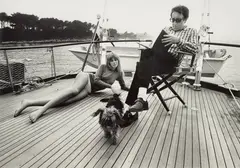 Terry O'Neill, Britt Ekland and Peter Sellers, 1966, Gelatin silver print, printed later