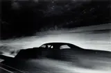 Ikkō Narahara, 砂漠を走る車の影 Shadow of car driving through desert, Arizona from 消滅した時間 Where Time Has Vanished, 1971, Gelatin silver print, printed 1973
