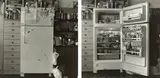 Tokuko Ushioda, 東京都世田谷区 Setagaya, Tokyo from 冷蔵庫／ICE BOX, 1981, Gelatin silver print diptych