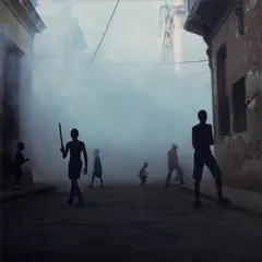 Desirée Dolron, Cerca Muralla from Te dí todos mis sueños, 2002-2003, Dye destruction print, mounted