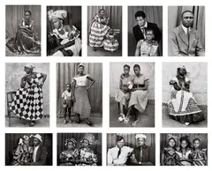 Selected Portraits by Seydou Keïta, 1952, 13 gelatin silver prints, printed 1994-1995, offered Nov 2023
