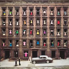 Girls in the Windows, New York City by Ormond Gigli, 1960, Archival pigment print, printed later, sold Nov 2023